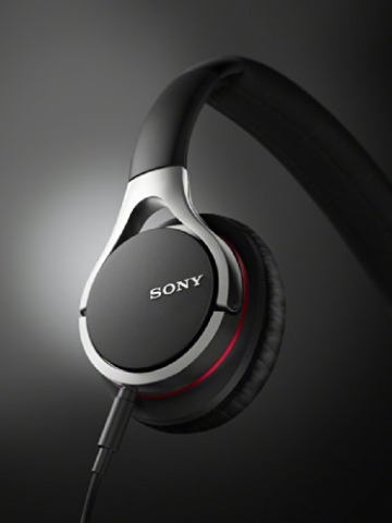 Sony MDR-10RC faltbarer High Resolution Kopfhörer (integrierte Fernbedienung mit Mikrofon, 100dB/mW) schwarz - 