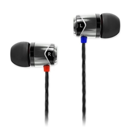 SoundMAGIC E10 - HiFi In-Ear-Kopfhörer, Schwarz/Silber -